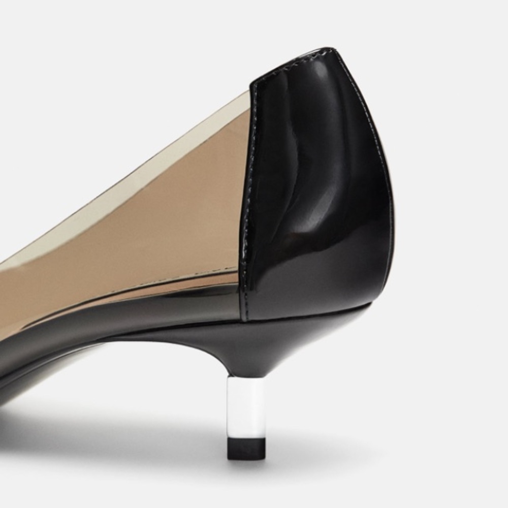 Zara vinyl court shoes - Picture 5 of 7